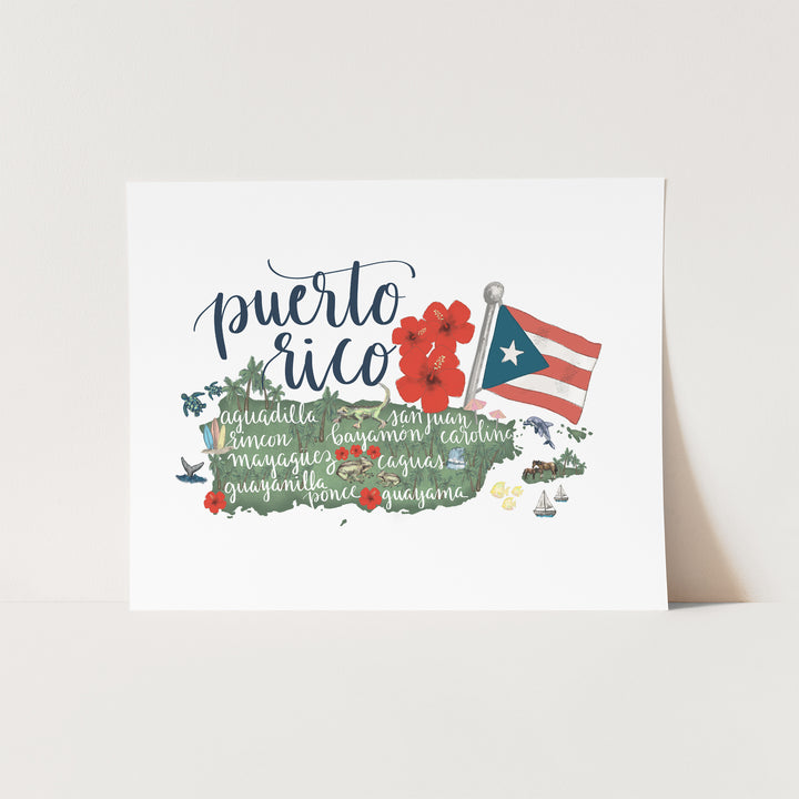 Puerto Rico  - Art Print or Canvas - Jetty Home