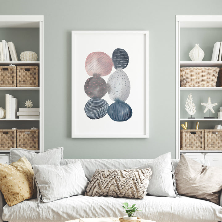 Abstract Circle Explorations  - Art Print or Canvas - Jetty Home