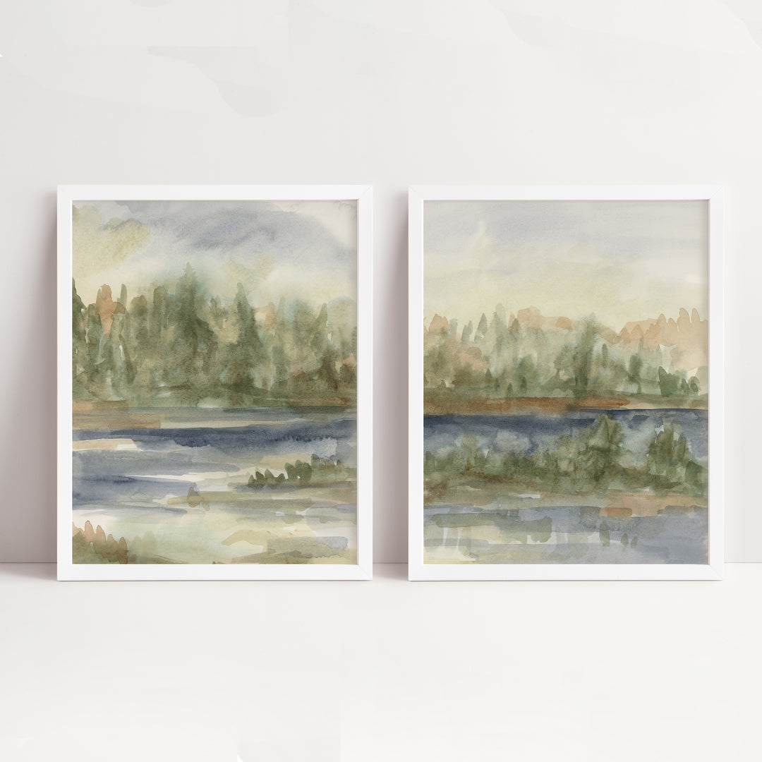 The Hinterland Diptych - Set of 2 - Jetty Home