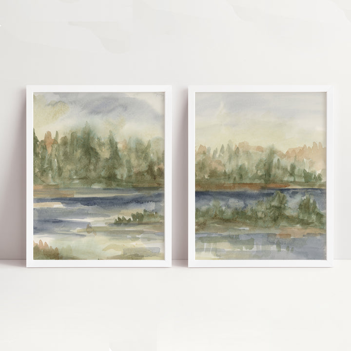 The Hinterland Diptych - Set of 2 - Jetty Home