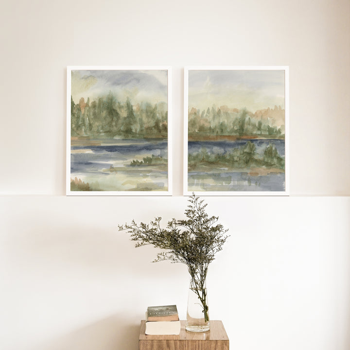 The Hinterland Diptych - Set of 2 - Jetty Home