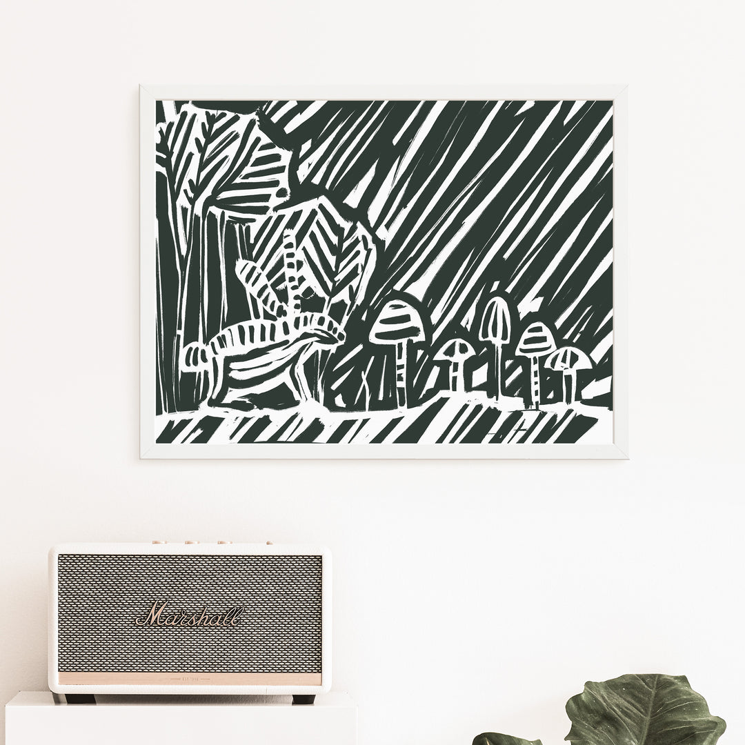 Rabbit in the Woods - Jetty Home