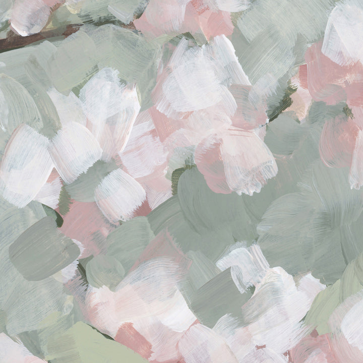 Cherry Dusk - Flower Painting Springtime Artwork by Jetty Home - sample