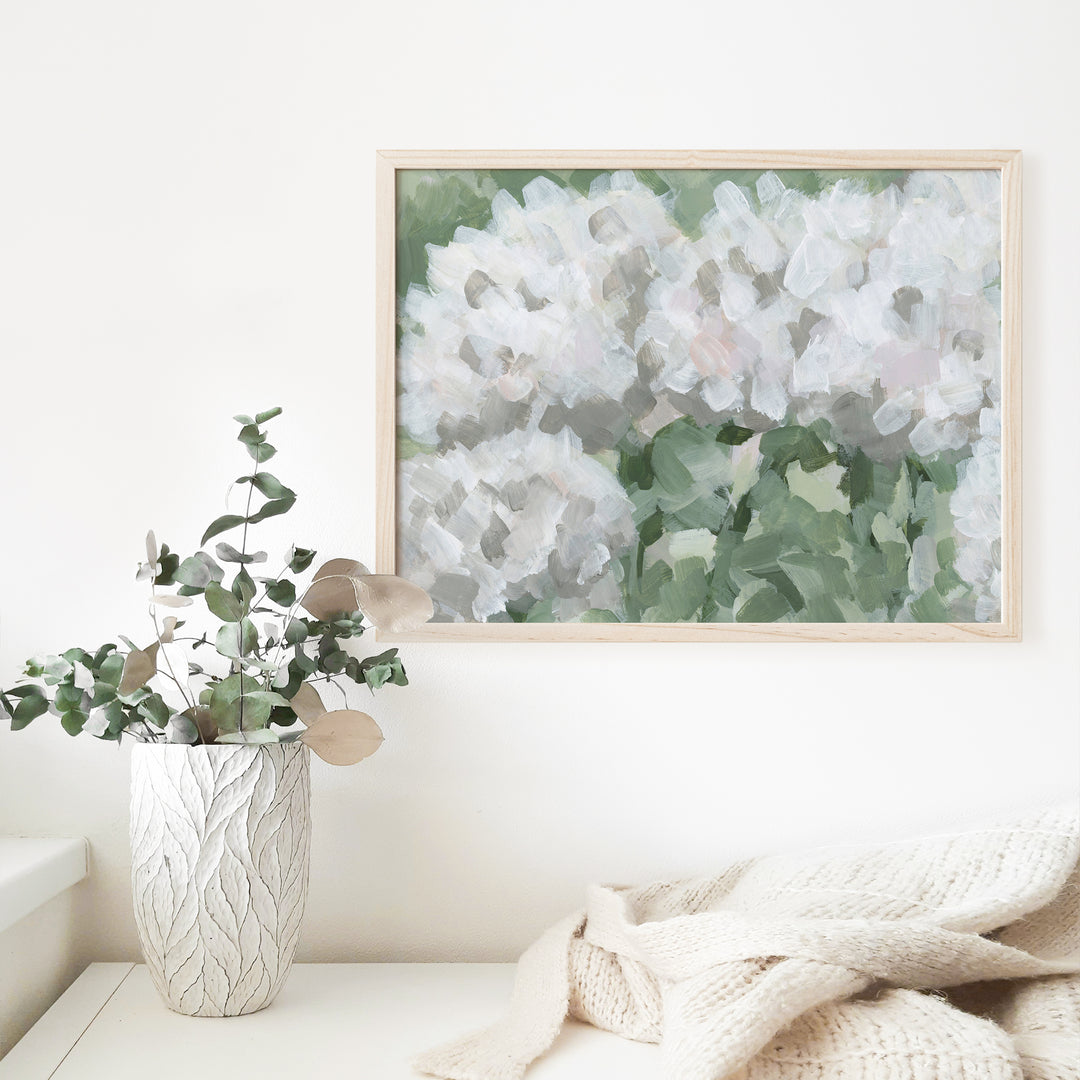 Hydrangea Summer  - Art Print or Canvas - Jetty Home