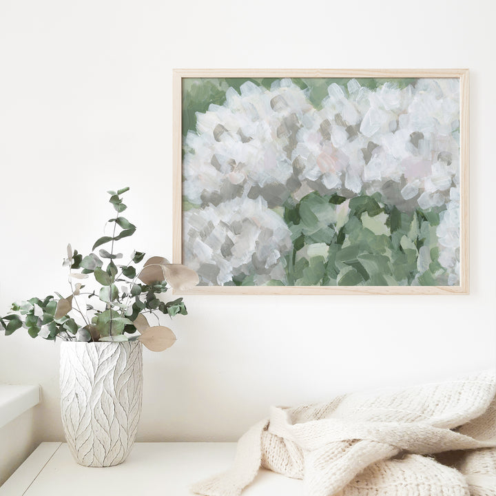 Hydrangea Summer  - Art Print or Canvas - Jetty Home