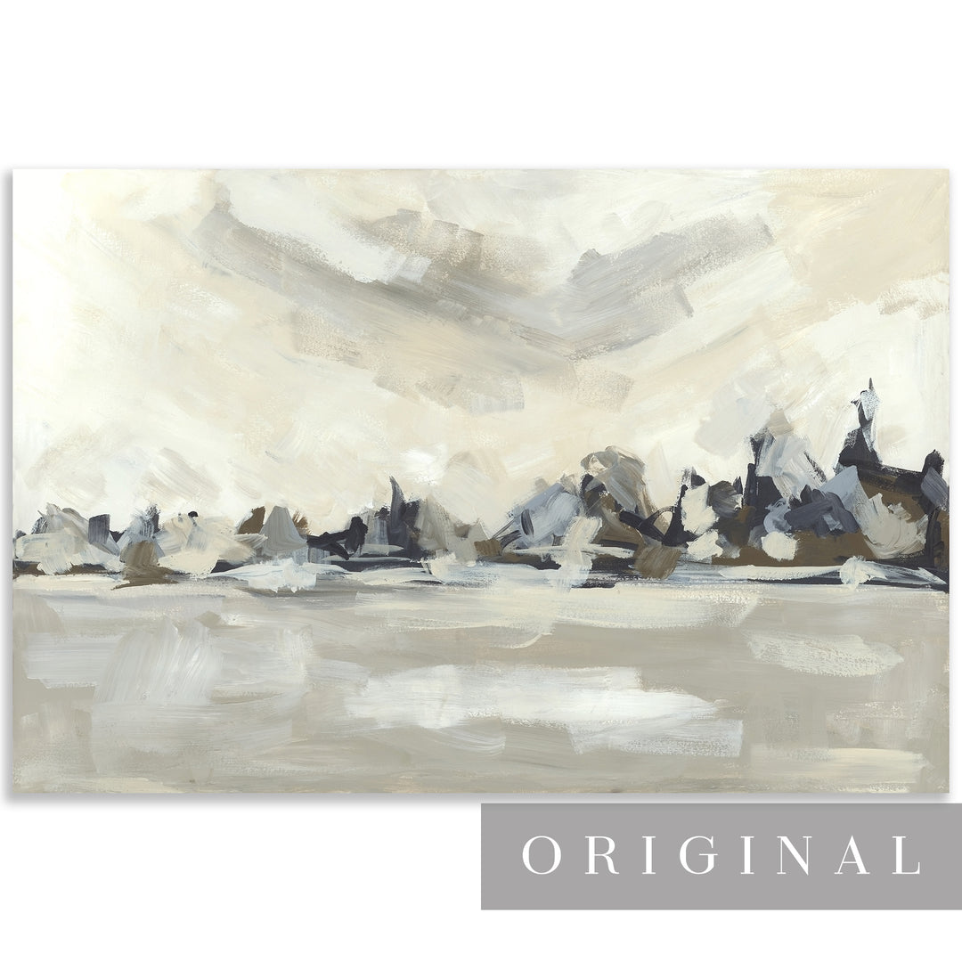 On the Horizon -- 24x36" on Canvas - Jetty Home