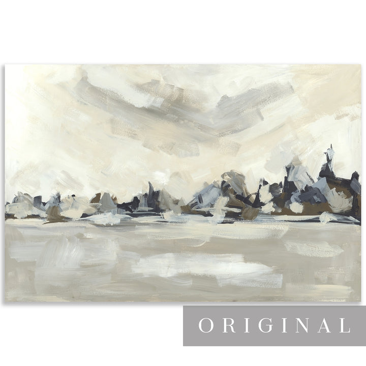 On the Horizon -- 24x36" on Canvas - Jetty Home