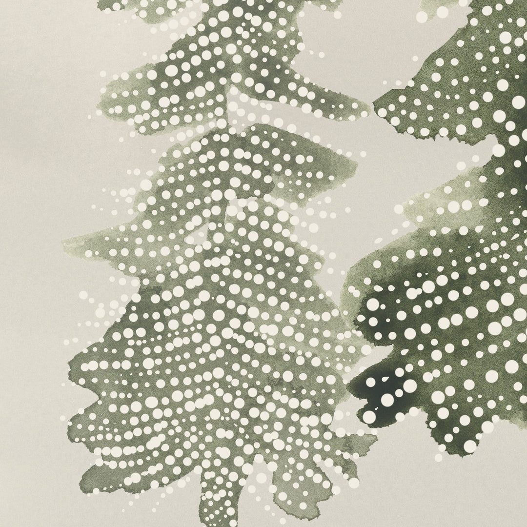 Evergreen Pine Tree Modern Minimalist Forest Wall Art Print or Canvas - Jetty Home