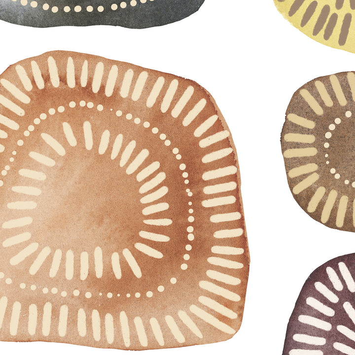 Earthy Circle Journey Wall Art Print or Canvas - Jetty Home