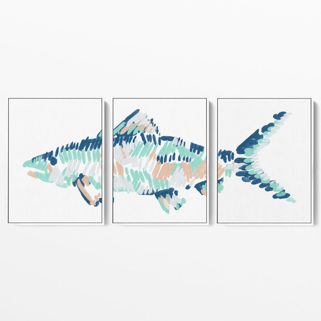 The Bonefish Triptych - Set of 3