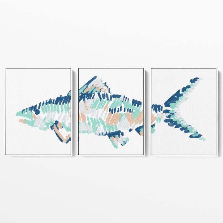 The Bonefish Triptych - Set of 3