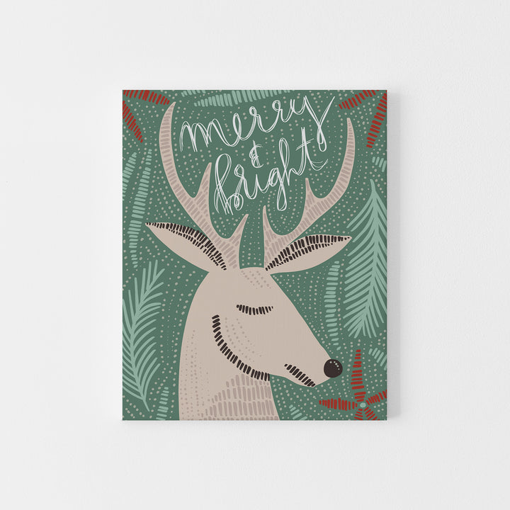 Merry & Bright Deer