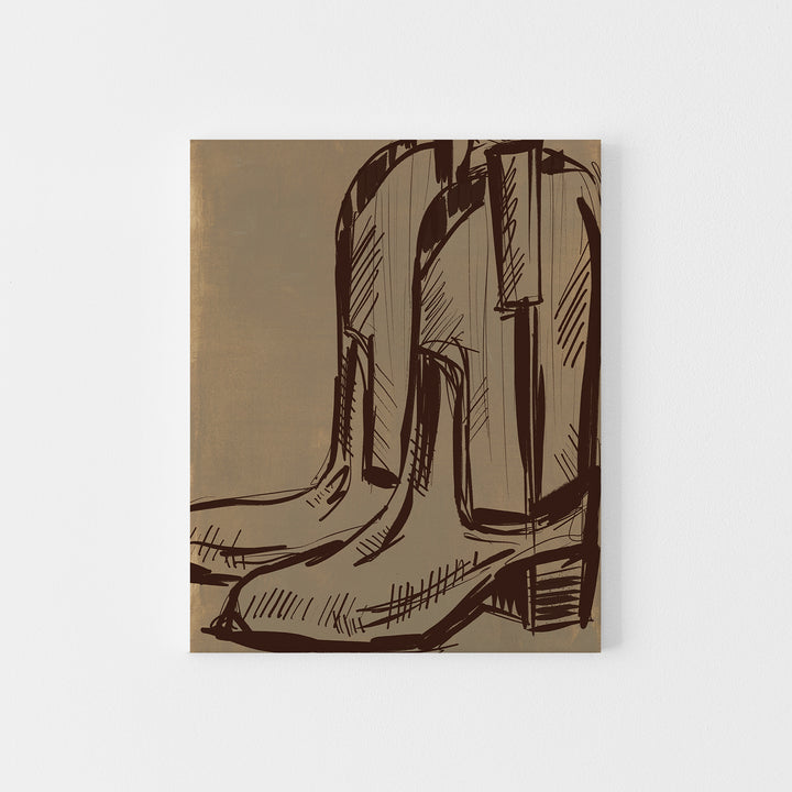 Rustic Cowboy Boots