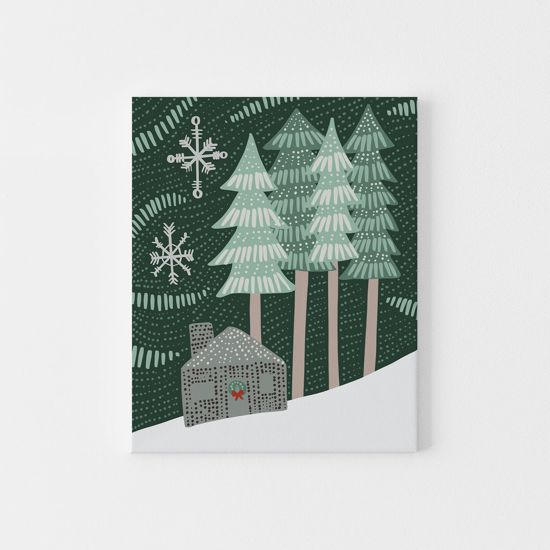 Cozy Winter Cabin