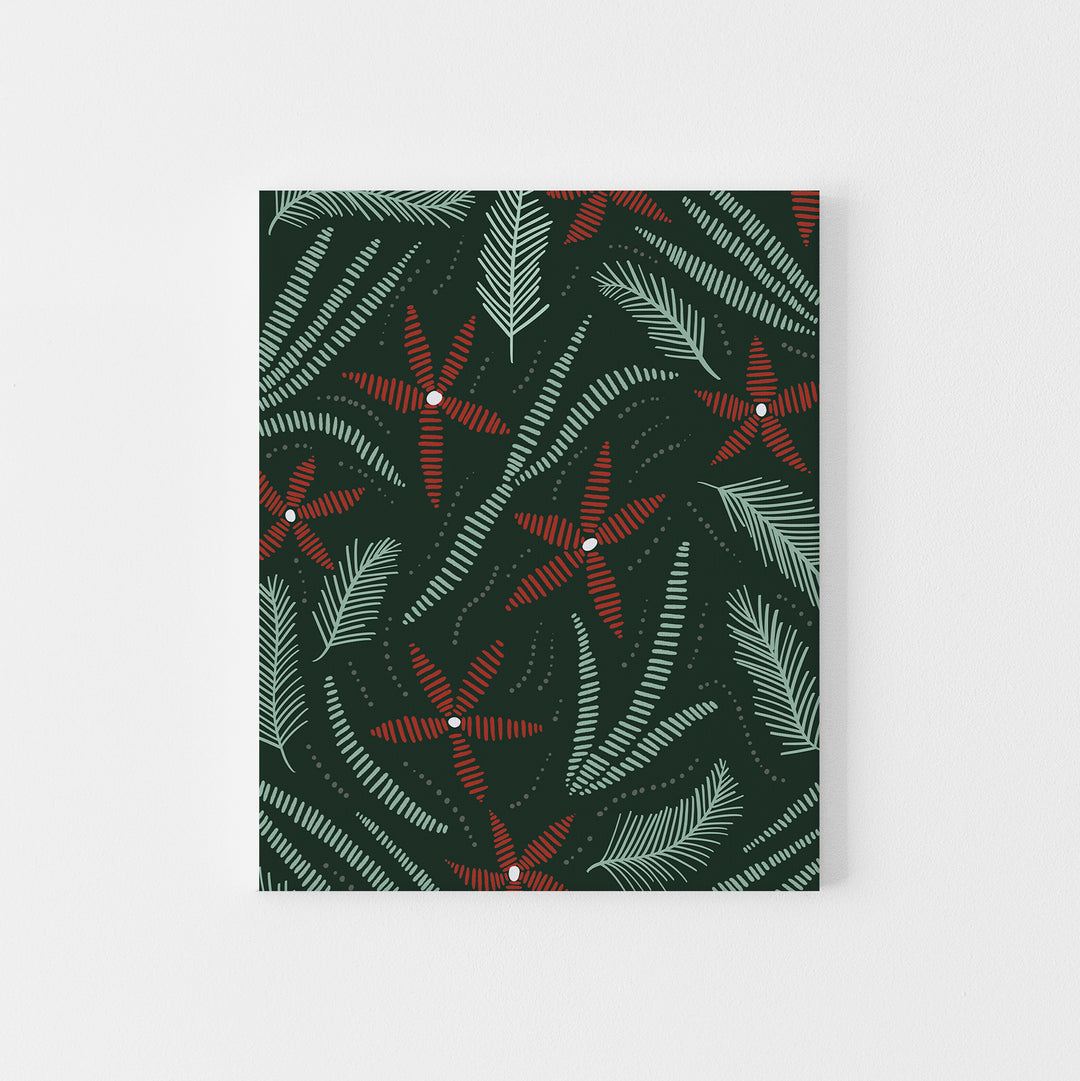 Holiday Folk Pattern, No. 3 - Jetty Home