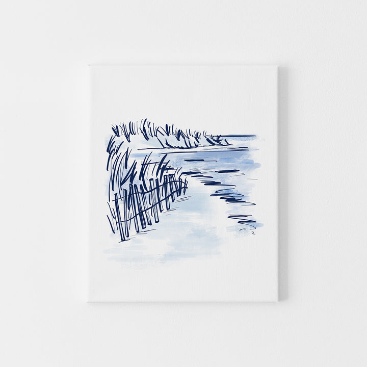Seaside Sketch - Jetty Home