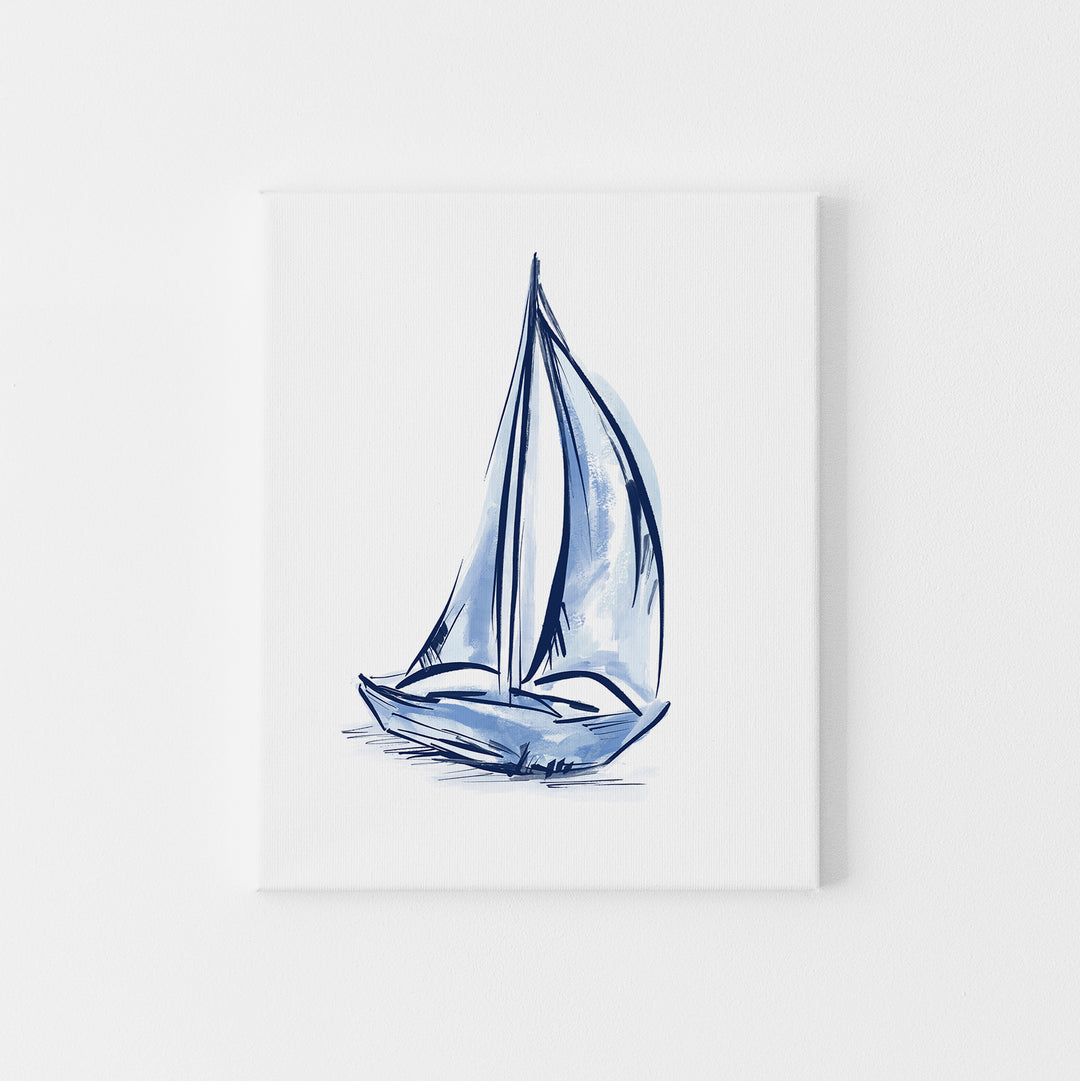 The Blue Sailboat, No. 1 - Jetty Home