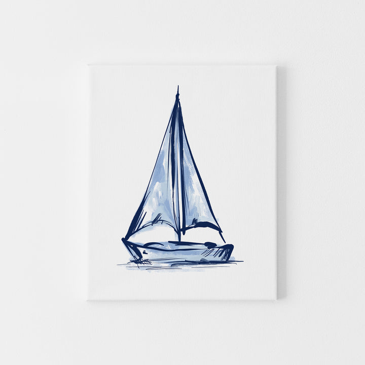 The Blue Sailboat, No. 2 - Jetty Home