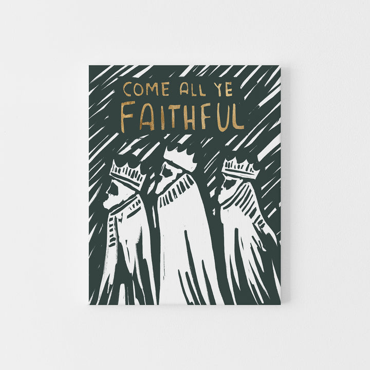 Rustic Come All Ye Faithful - Jetty Home