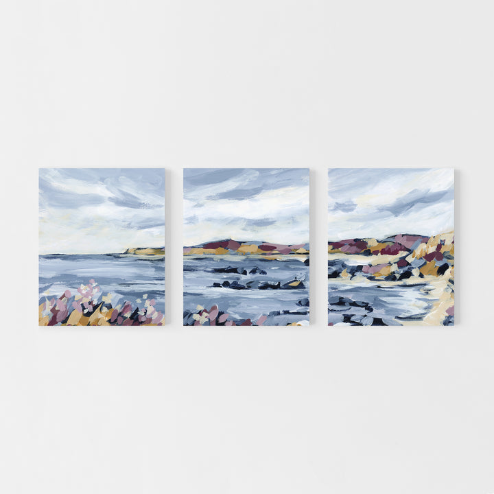 The Northern Coast Triptych - Set of 3 - Jetty Home