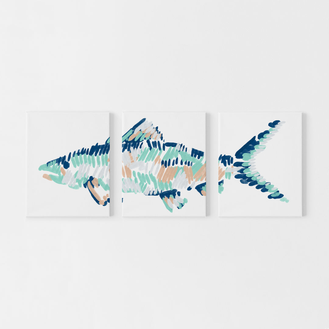 The Bonefish Triptych - Set of 3