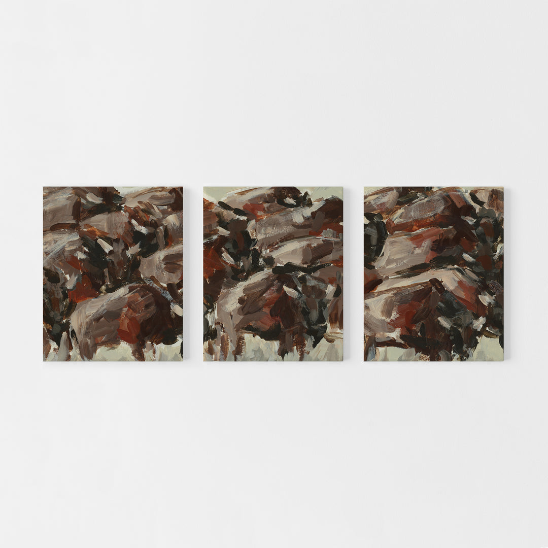 The Wild West Triptych - Set of 3