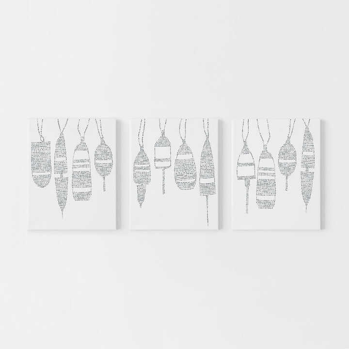 Ocean Buoys Marker - Set of 3 - Jetty Home