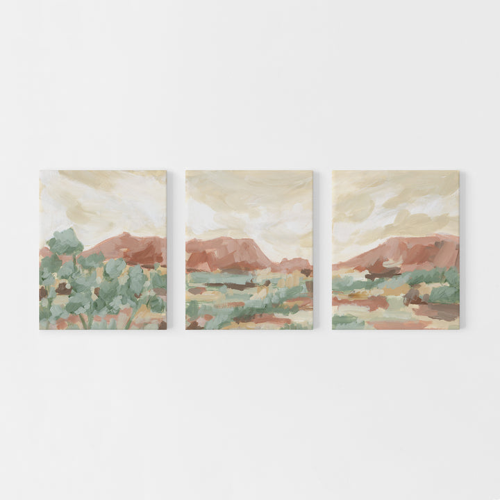 Under the Western Sky Triptych - Set of 3 - Jetty Home