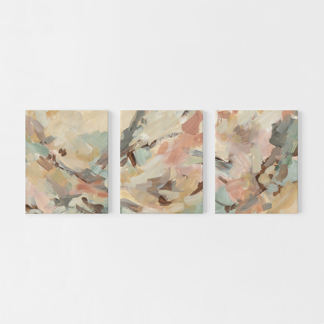Sunbaked Mesa Triptych - Set of 3