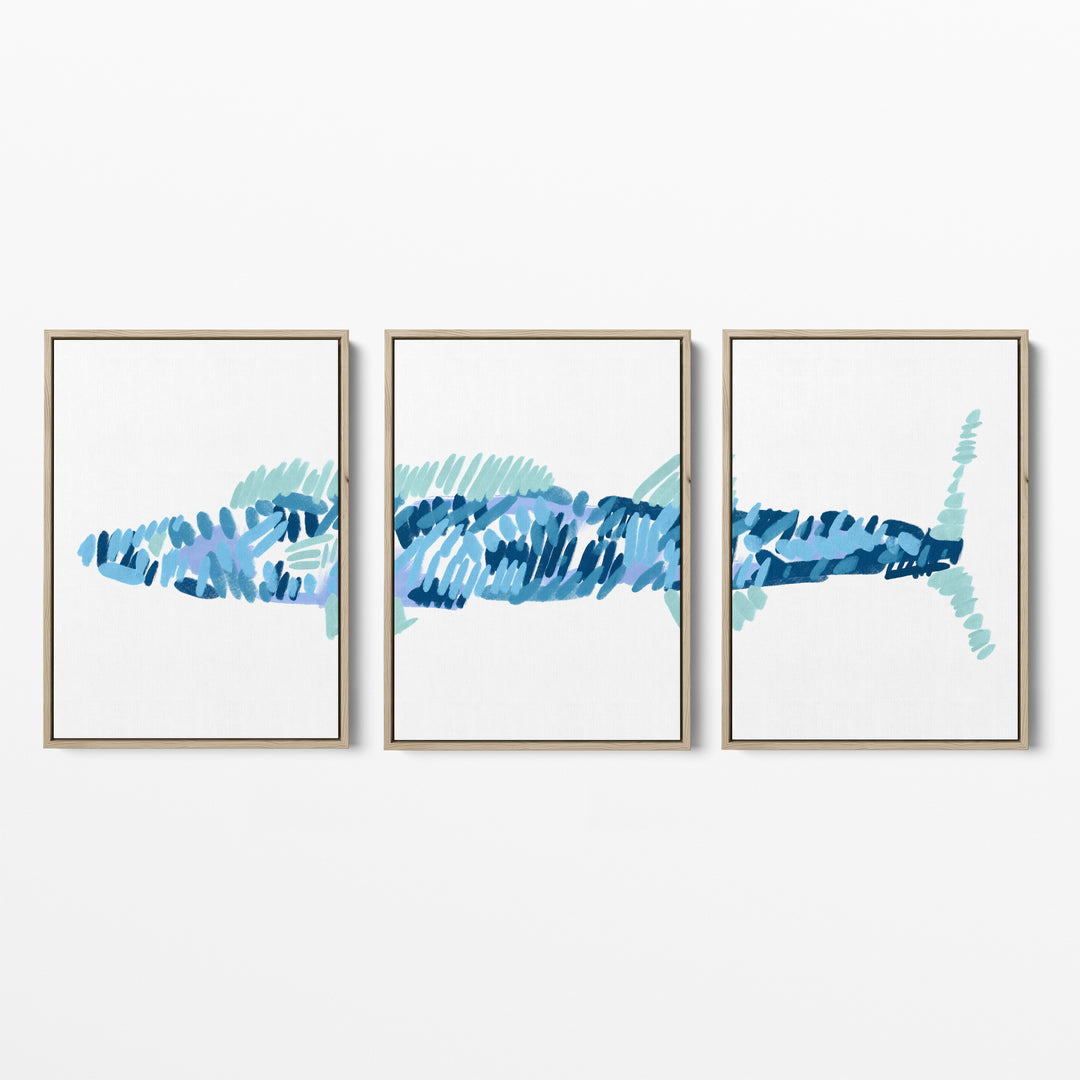 The Wahoo Triptych - Set of 3