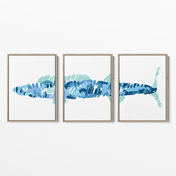 The Wahoo Triptych - Set of 3