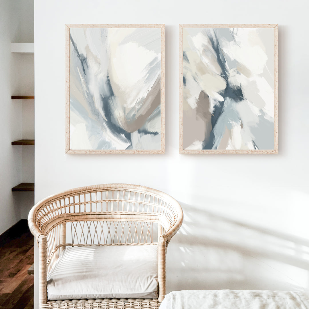 Seaside Hues - Set of 2  - Art Prints or Canvases - Jetty Home