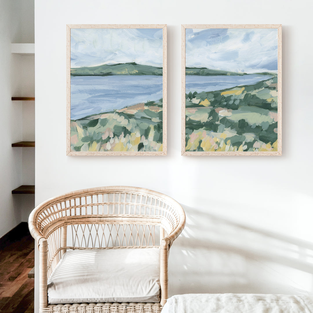 Open Sound Diptych - Set of 2 - Jetty Home