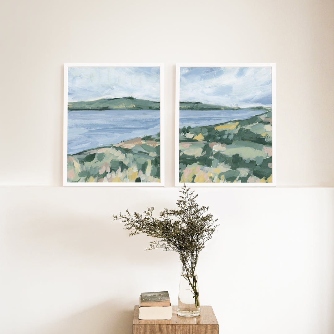 Open Sound Diptych - Set of 2 - Jetty Home