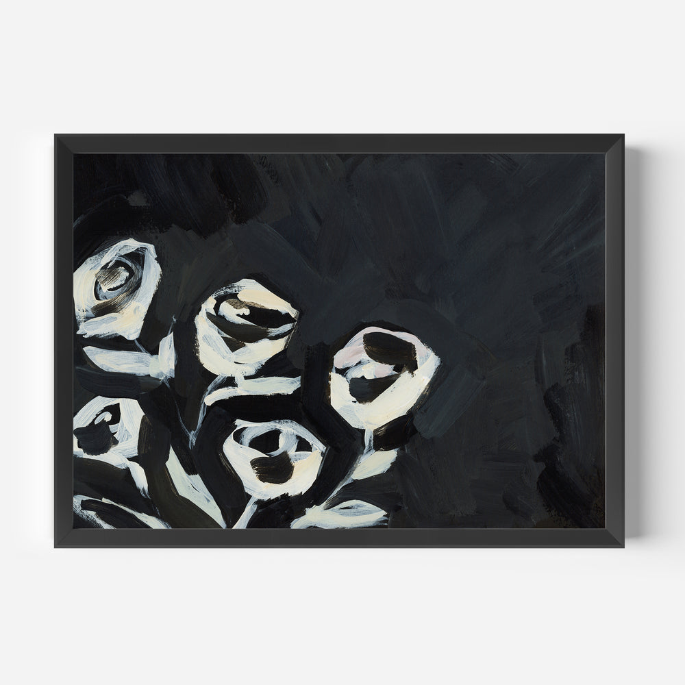 Black & Cream Roses - Jetty Home