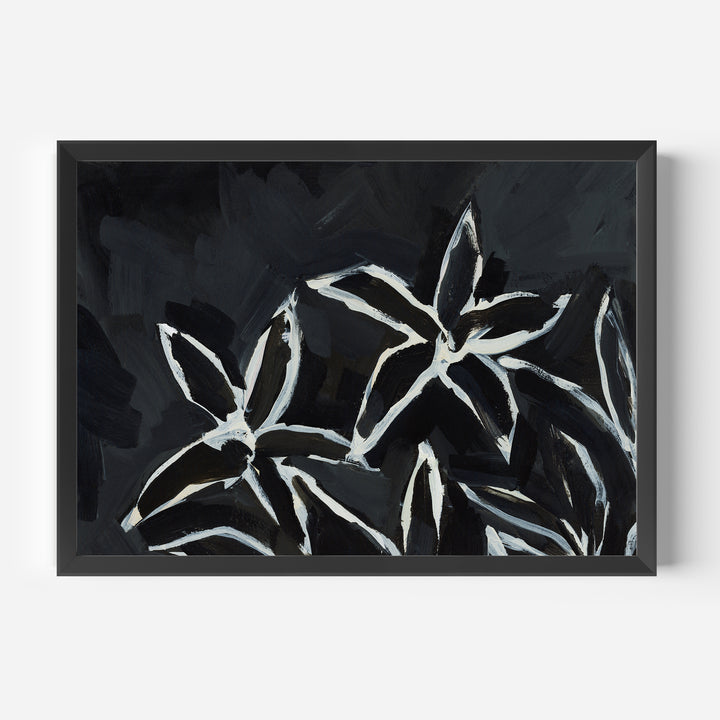 Black & Cream Lilies