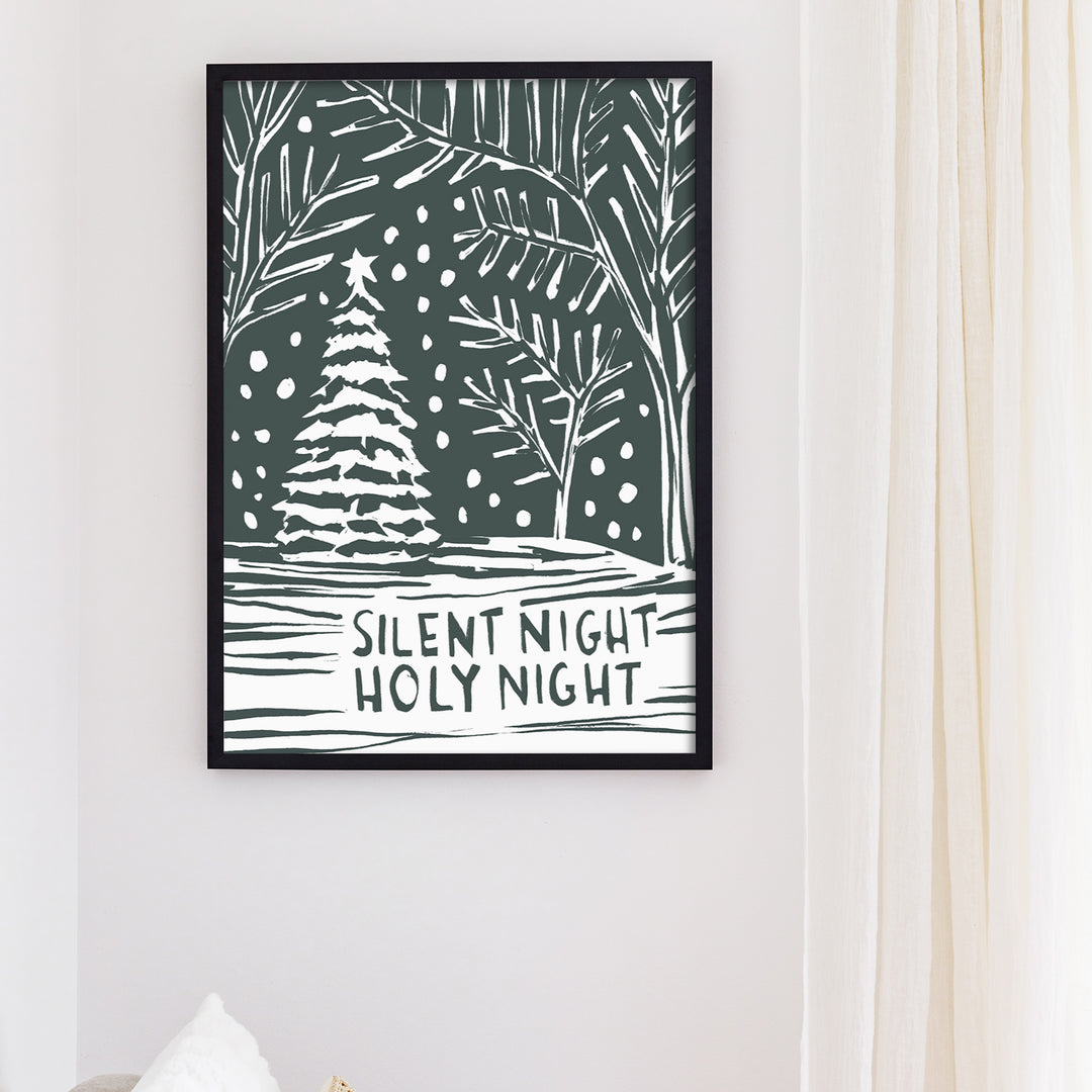Silent Night in the Woods - Jetty Home