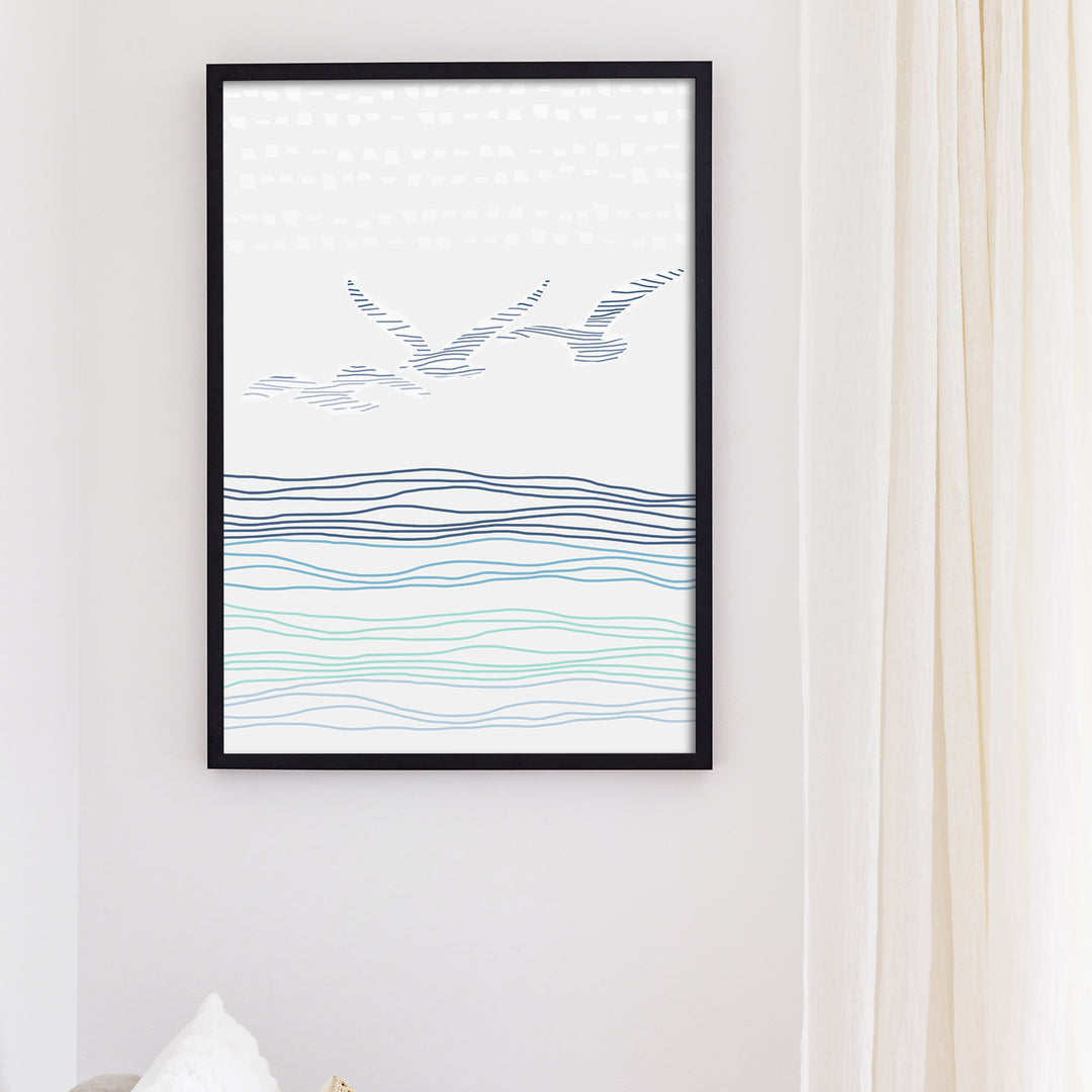 Minimalist Gulls - Jetty Home