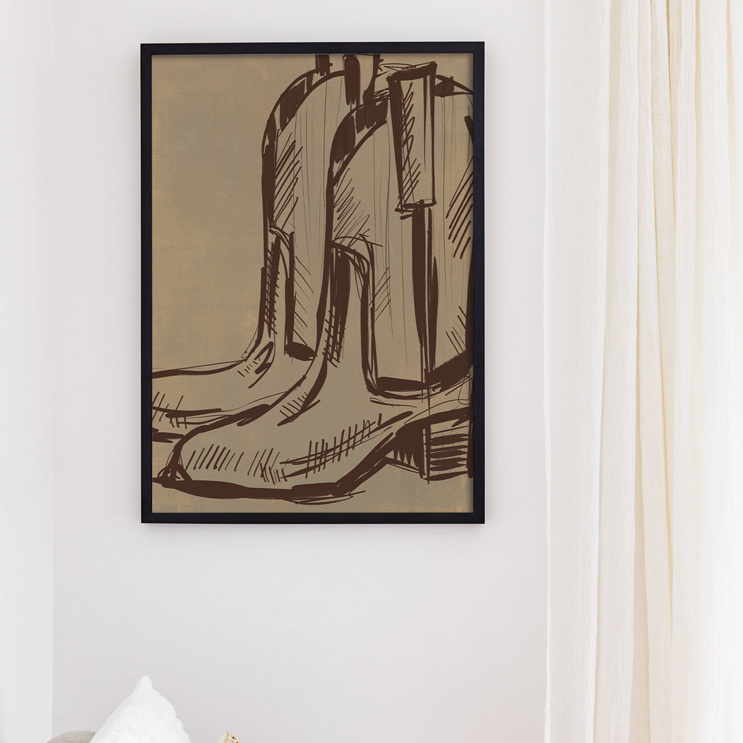 Rustic Cowboy Boots