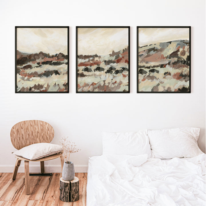 Over the Range Triptych - Set of 3