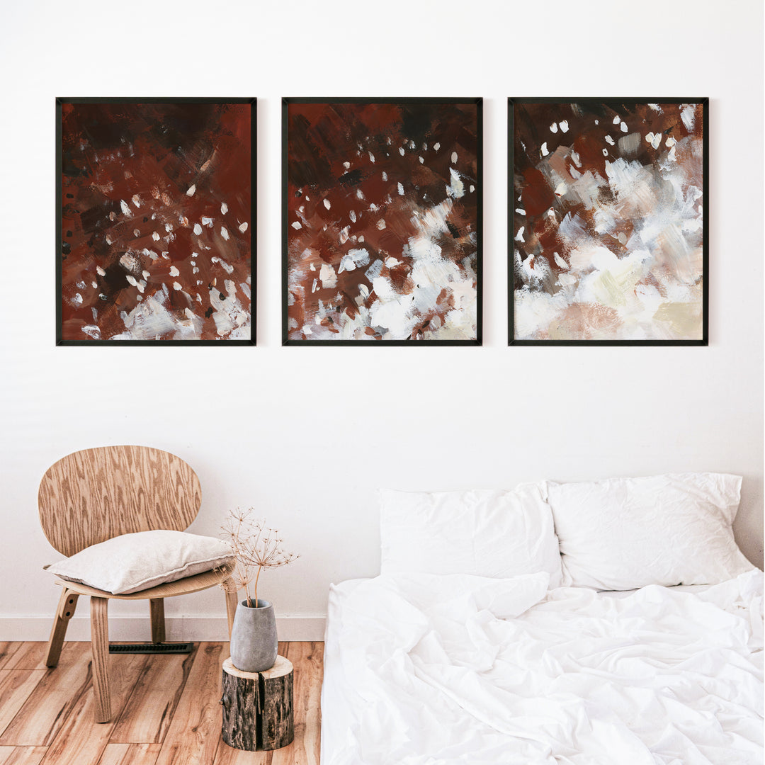 The Chestnut Horse Triptych - Set of 3 - Jetty Home