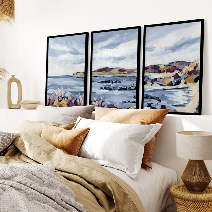 The Northern Coast Triptych - Set of 3 - Jetty Home