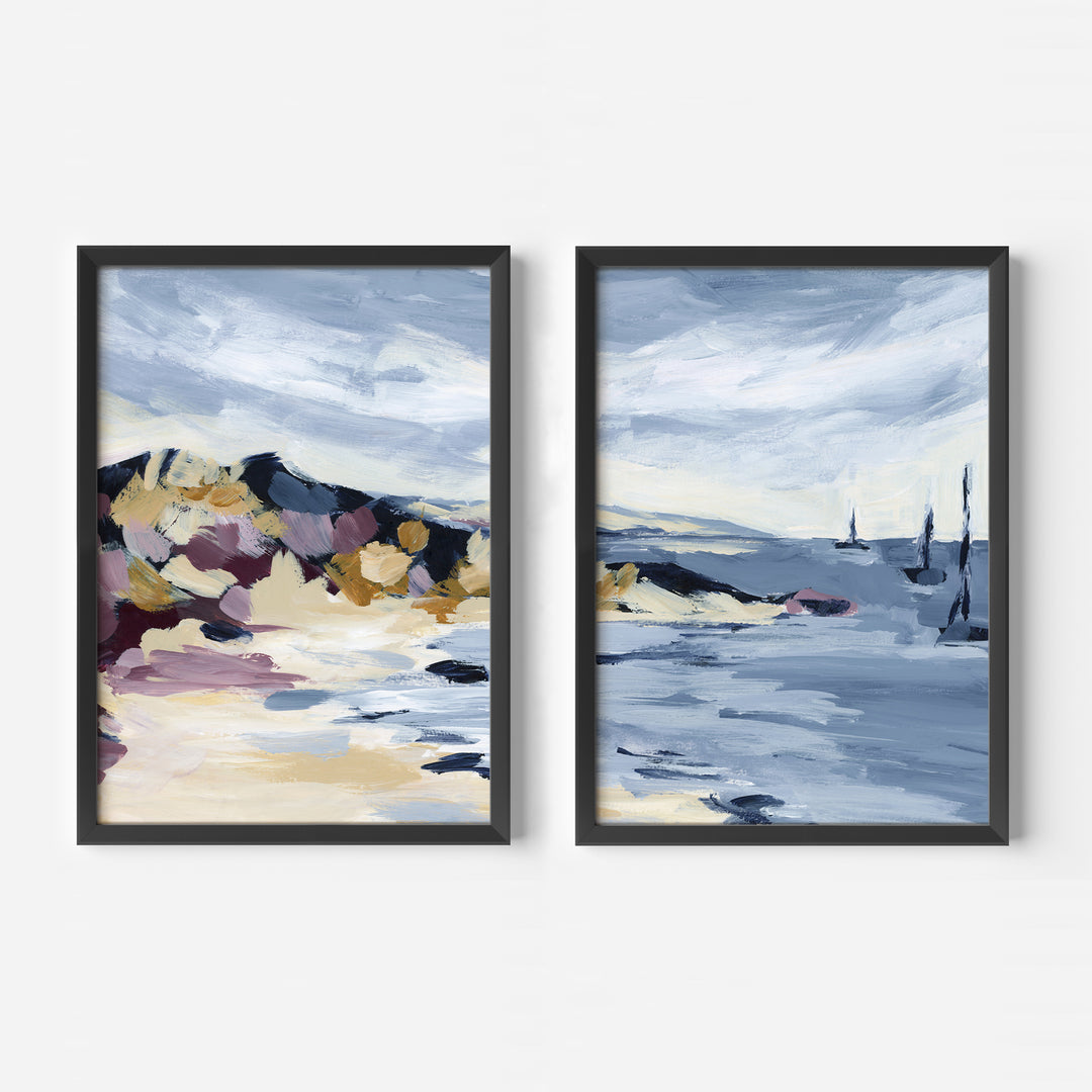 Driftline Diptych - Set of 2 - Jetty Home