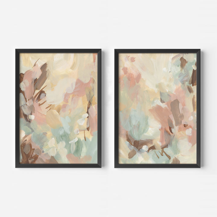 Where the Wind Runs Diptych - Set of 2