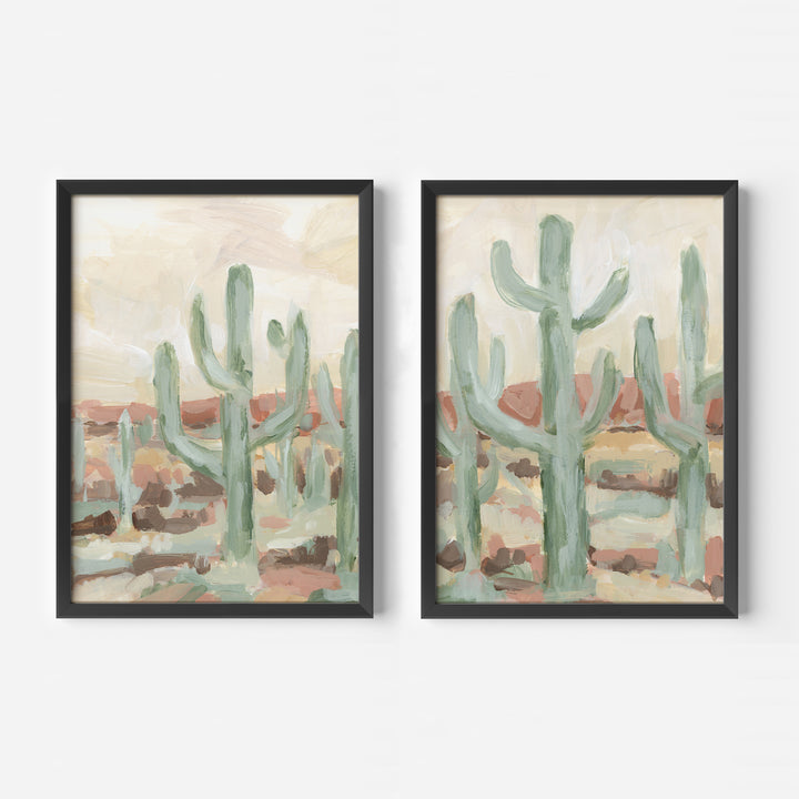Saguaro Light Diptych - Set of 2 - Jetty Home