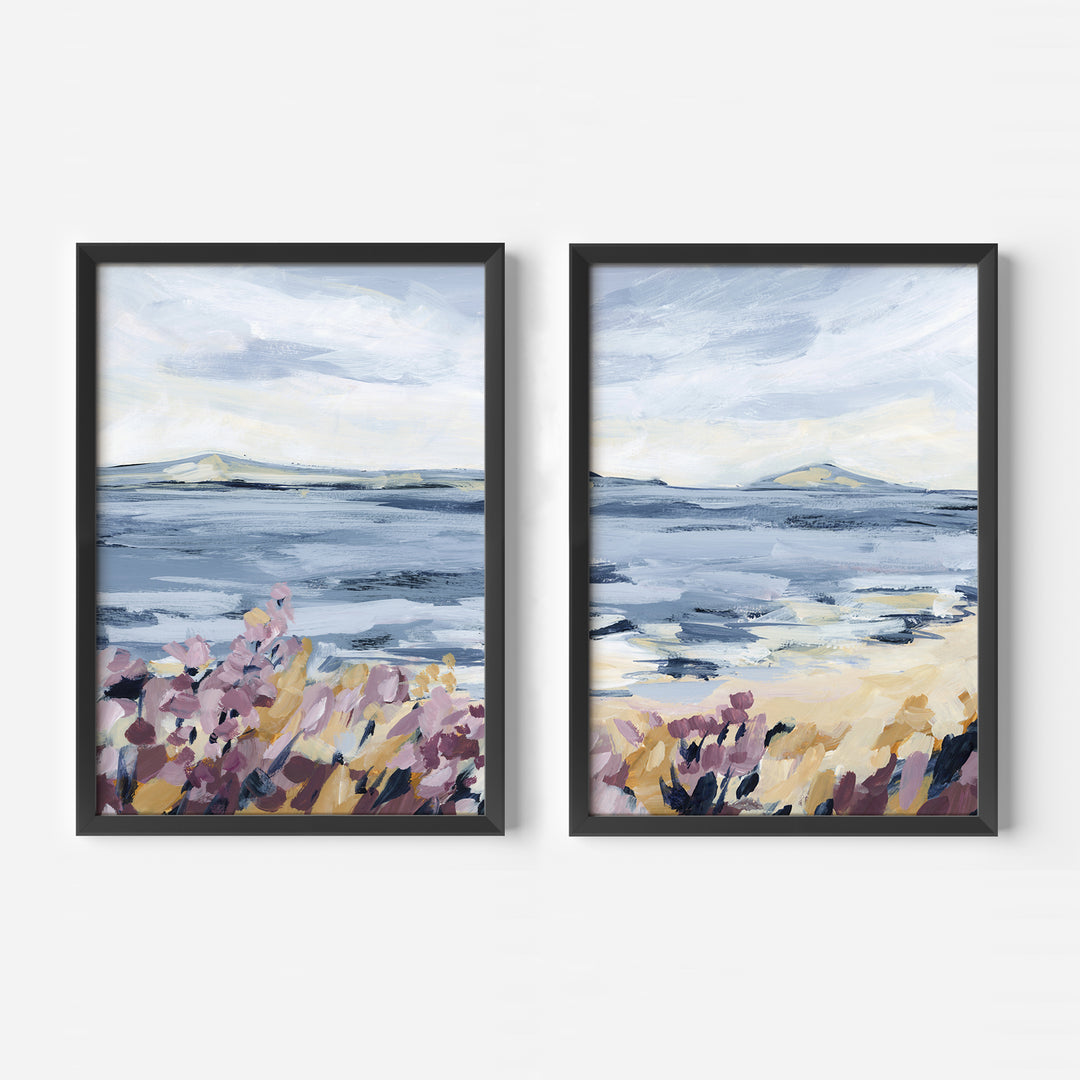 Edge of the Sea Diptych - Set of 2 - Jetty Home