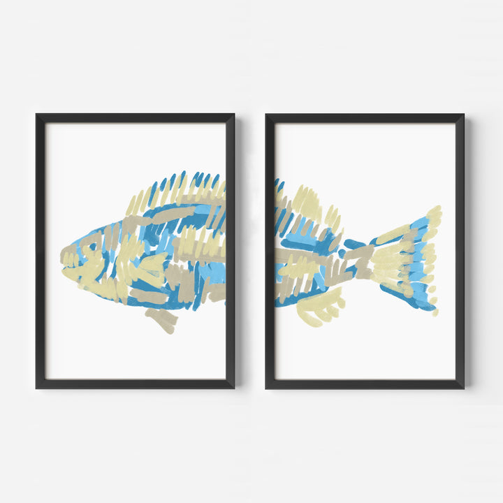 The Grouper Diptych - Set of 2