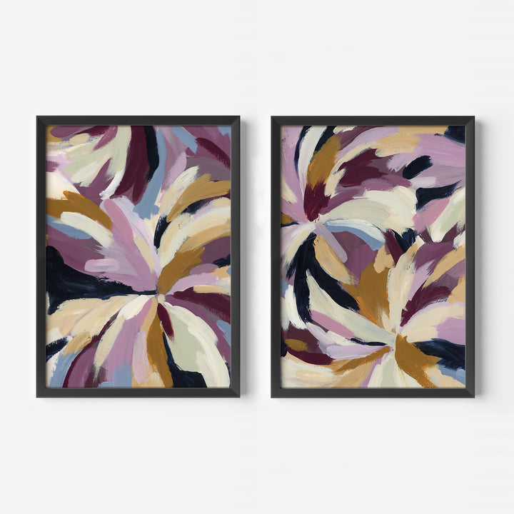Blurred Petals Diptych - Set of 2 - Jetty Home