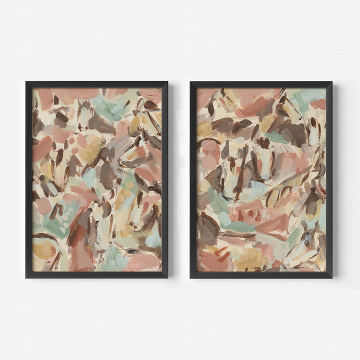 Among the Herd Diptych - Set of 2 - Jetty Home