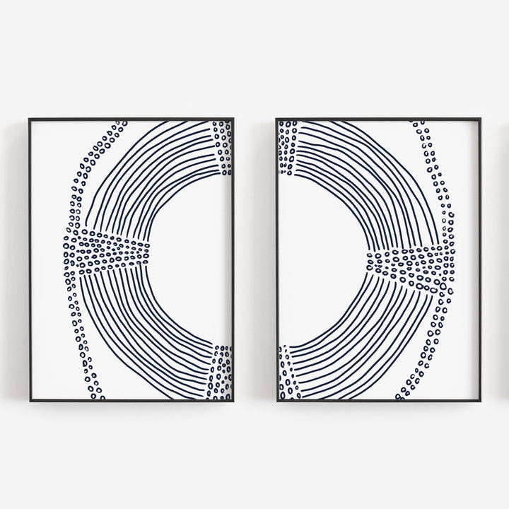 The Life Ring, No. 1 - Set of 2  - Art Prints or Canvases - Jetty Home